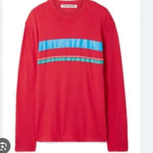 Elizabeth and James Melody Striped Vintage Cotton Jersey Top. ASO Zendaya. XS